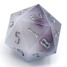 Load image into Gallery viewer, Amethyst Moon  - Spindown d20
