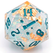 Load image into Gallery viewer, Divine (liquid core) - 27mm Chonk d20
