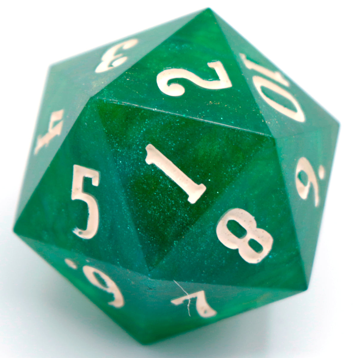 Emerald - Spindown d20 – Interstellar Dice