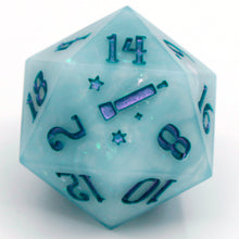 Load image into Gallery viewer, Frost  - 23mm Oversized d20
