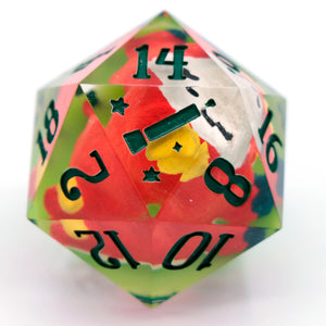 Fuecoco - 27mm d20 Chonk