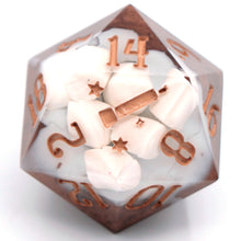 Load image into Gallery viewer, Hot Chocolate  - 23mm Oversized d20
