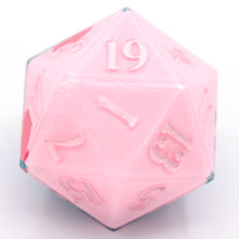 Load image into Gallery viewer, Kirby (mouthful of deep waters) - 27mm Chonk d20
