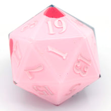 Load image into Gallery viewer, Kirby (mouthful of intracluster medium) - 27mm Chonk d20
