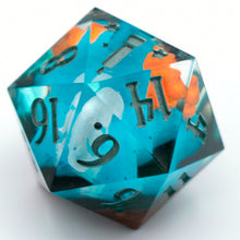 Load image into Gallery viewer, Mudkip  - 23mm Oversized d20
